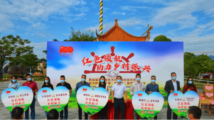 金环电器参与鹤城镇“红色领航聚合力”活动  助力乡村振兴