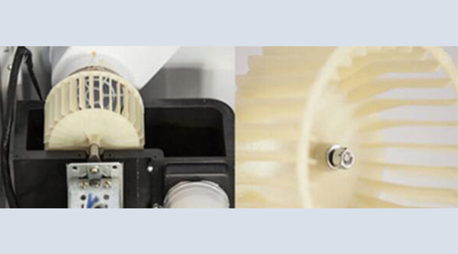 家用干衣机零部件：贯流风轮的工作原理和作用
