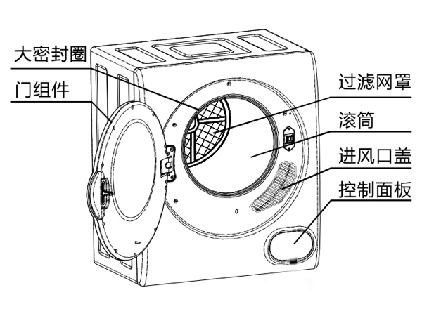 家用衣服烘干机