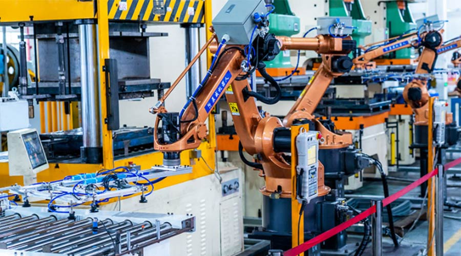 滚筒干衣机厂家使用机器人自动化冲压的好处