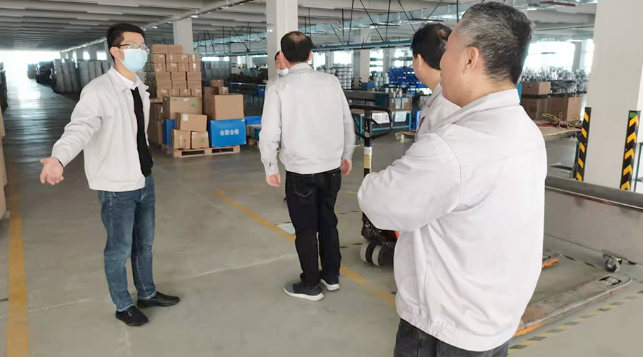 查隐患 防事故！金环电器领导开展节前安全检查